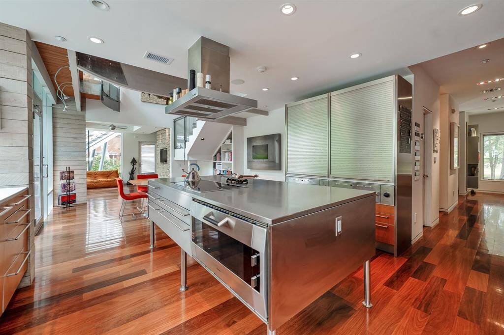 Bulthaup custom kitchen, Gaggenau induction stove, 2 Viking warming drawers, Miele dishwasher and microwave and many more custom features.