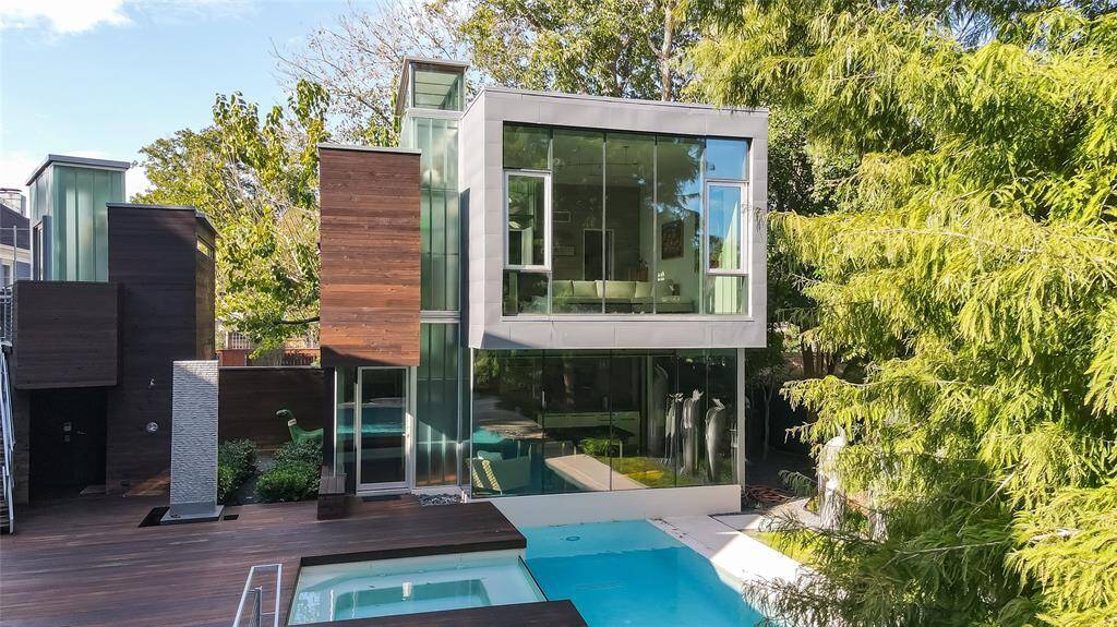 The wood decks are Ipe which are made of premium Brazilian hardwood material.