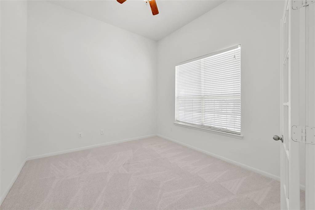 Another photo of the office space in front of the home.