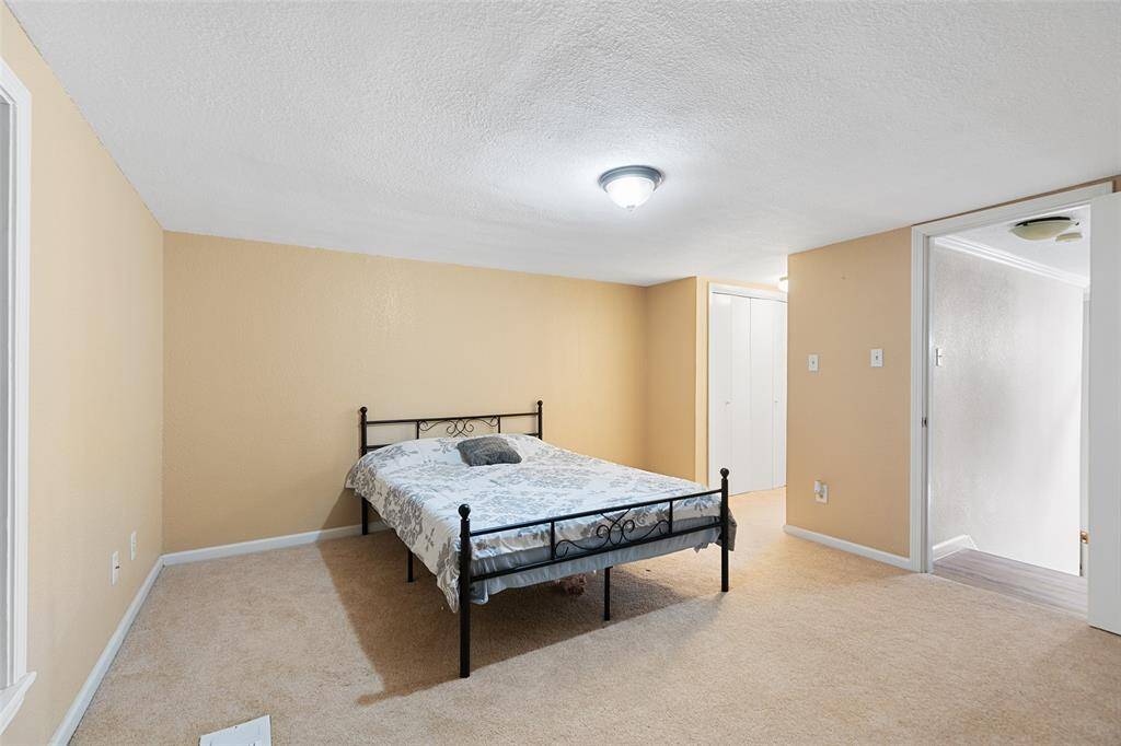Large secondary bedroom with connecting bath.