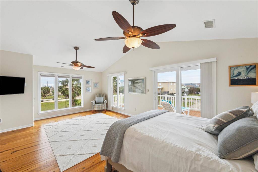 Look at the views from your room!  Pull down shades on the windows and slatted blinds create privacy.  Anderson windows are storm resistant.