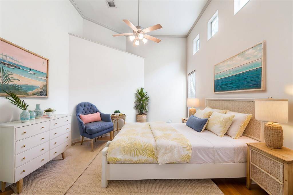 Virtually Staged Primary Bedroom