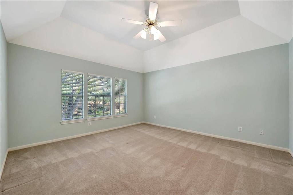 Upstairs bedroom that shares the Jack and Jill bathroom.