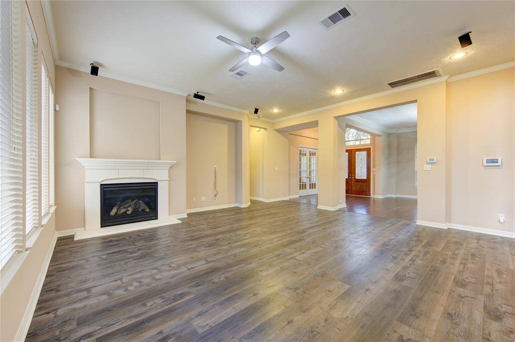 Large living space with tons of natural light