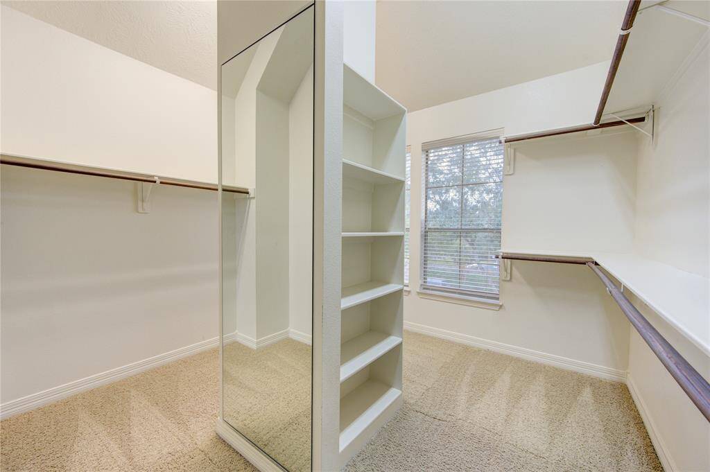 One of the 2 primary closets!