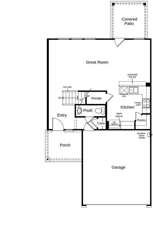 This floor plan features 3 bedrooms, 2 full baths, 1 half bath and over 1,700 square feet of living space.