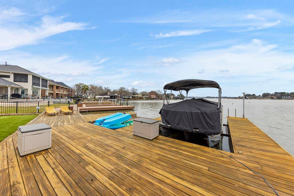 Brand-new deck, dock, and motors! Kayak and paddle boat convey with the sale. Boat is available for purchase—contact us for pricing!