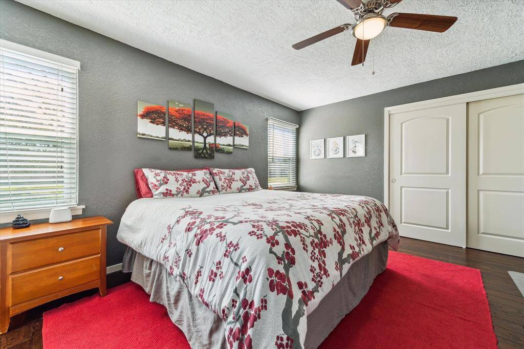 The Primary Suite serves as a retreat, offering a peaceful escape from the demands of daily life. The double-door walk-in closet provides ample storage space.