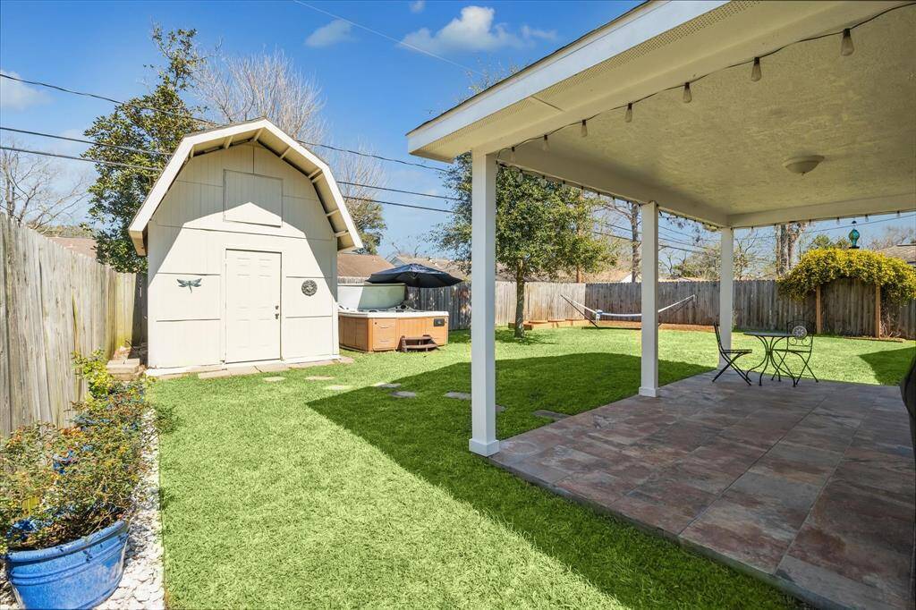 Secure locking storage shed is an ideal solution for bikes, yard equipment, and other outdoor essentials. Designed for both functionality and protecting your items from the elements.
