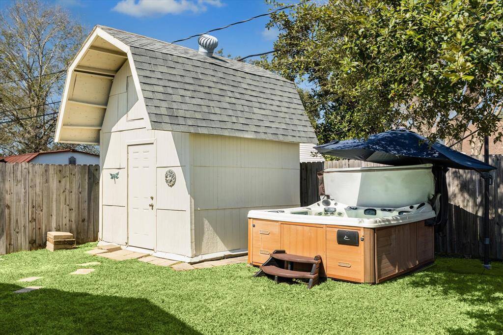 The hot tub is negotiable if you're interested, offering the perfect opportunity to relax and unwind in your own private retreat. Let us know if you'd like to include it as part of your new home!