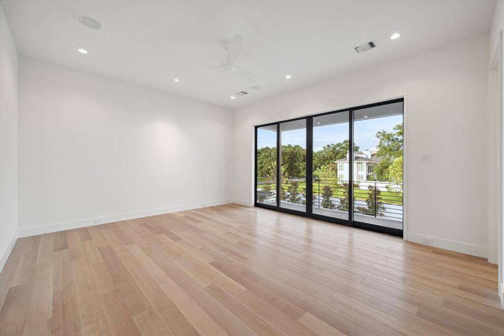 Very spacious walk-in closet.