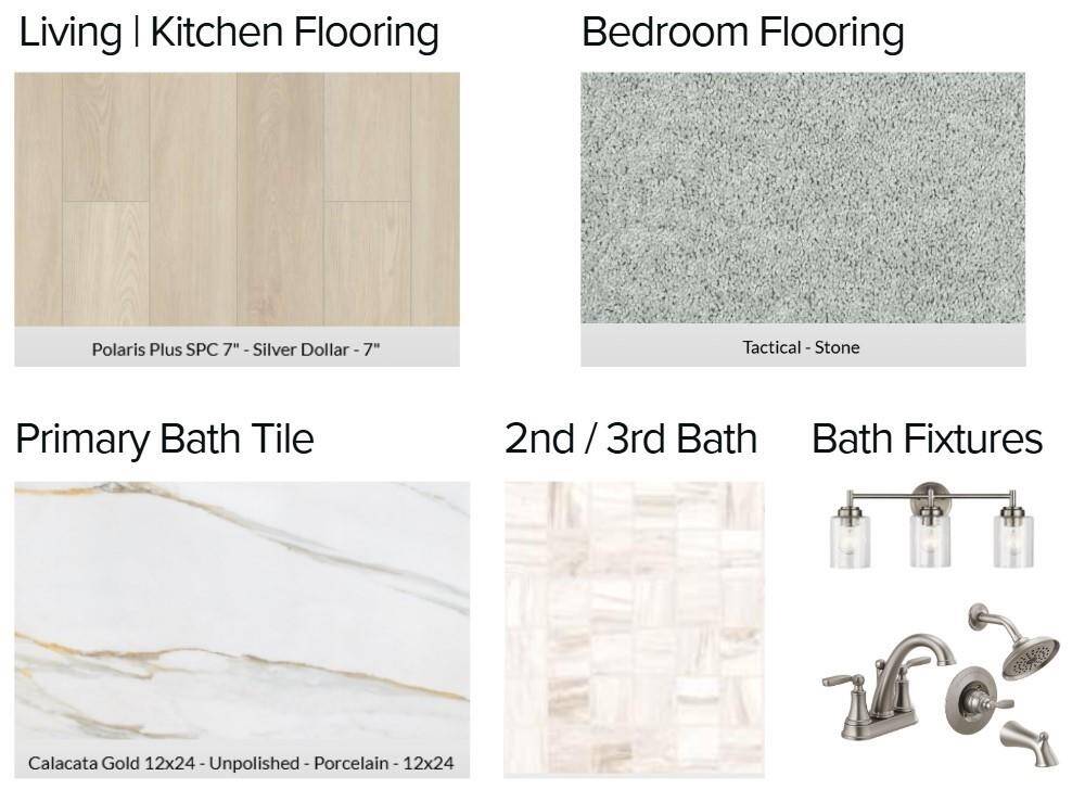 Flooring and Bath Selections
