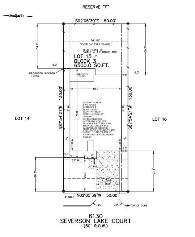 Plot Plan