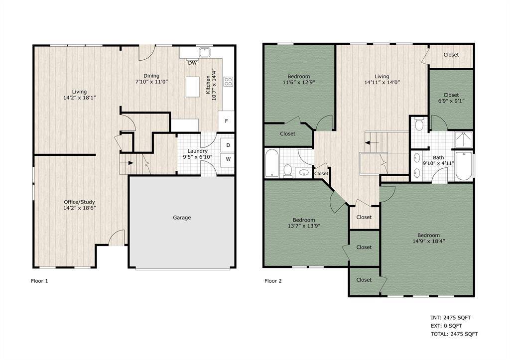 This floor plan should by no means represent the actual measurements of the property. If you are concerned about the measurements you should independently verify them