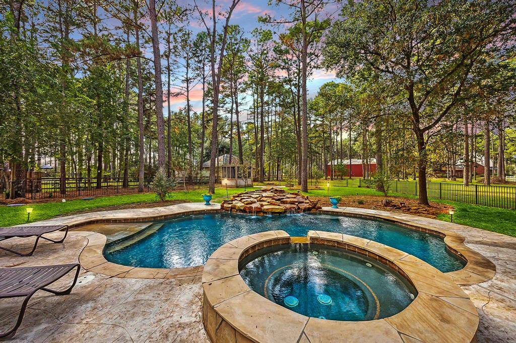 Imagine looking out into this view as you're enjoying your pool and spa