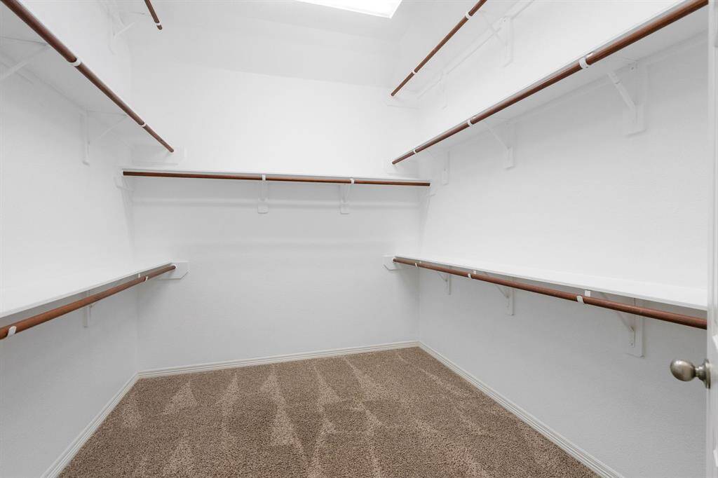 Spacious Ground-Level Walk-In Closet