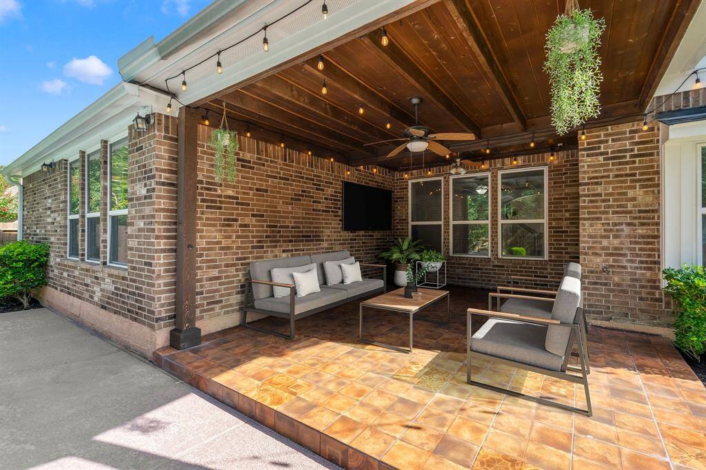 Inviting Covered Patio Retreat - Staged