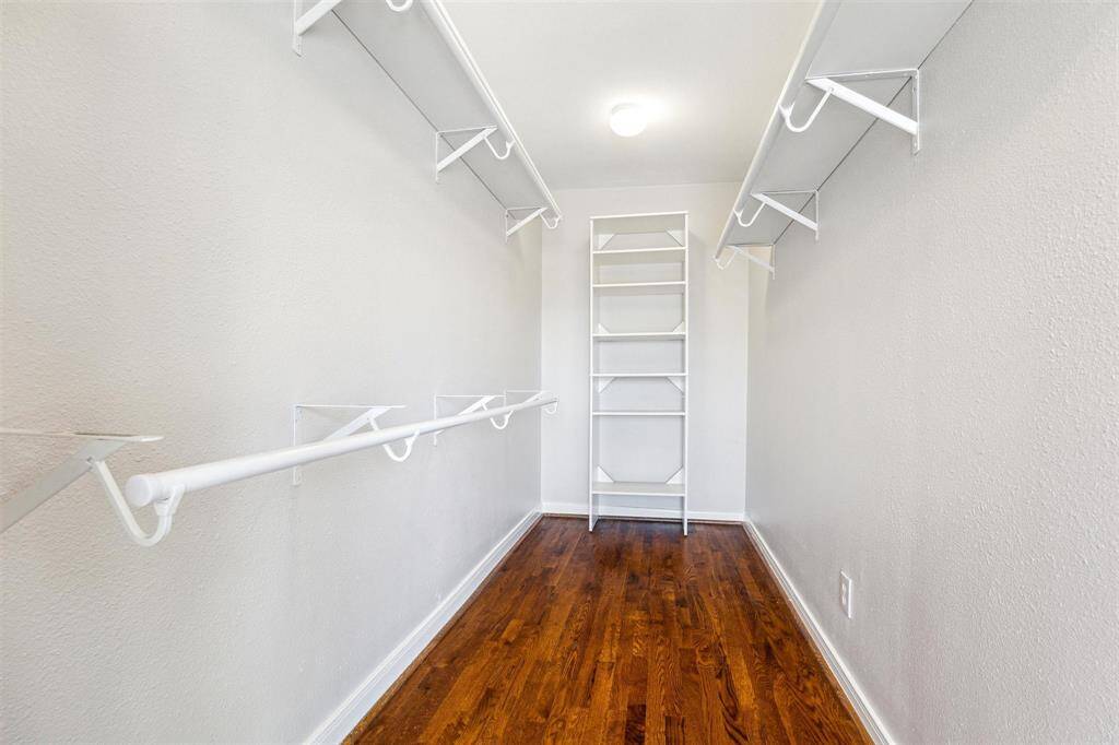 Primary walk-in closet