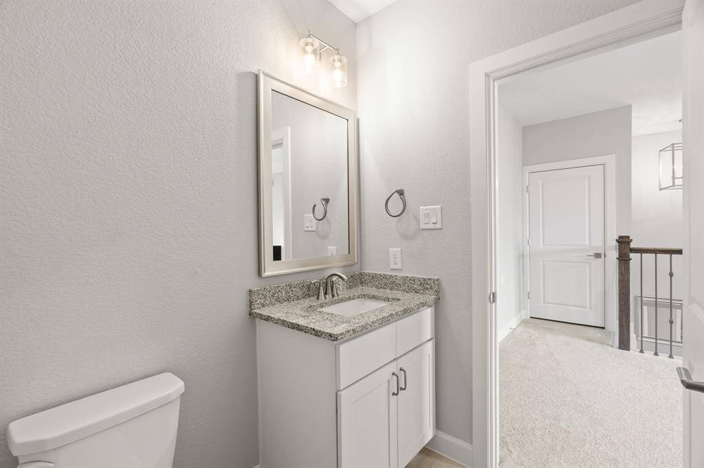 Powder Room off of media room