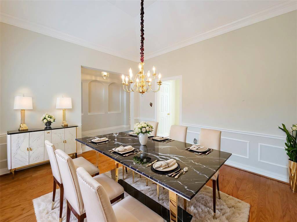 Dining Room to the right of entry-Virtually Staged