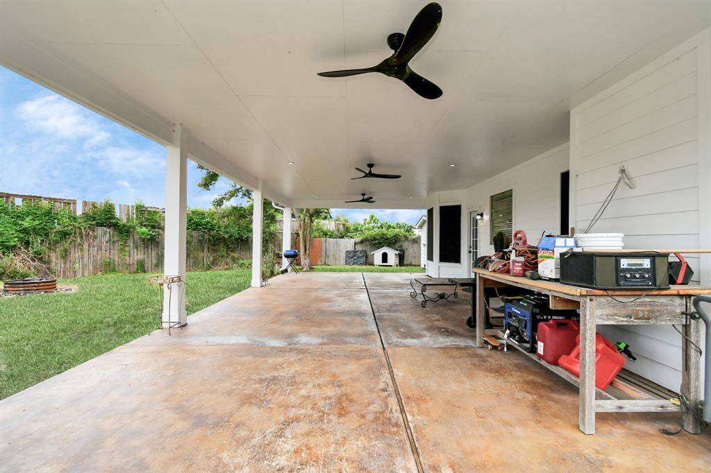 Huge Covered Patio