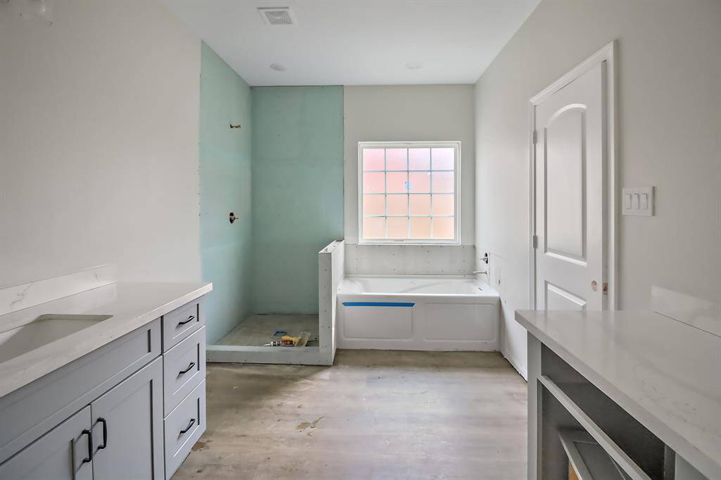 Double vanities in Primary bathroom