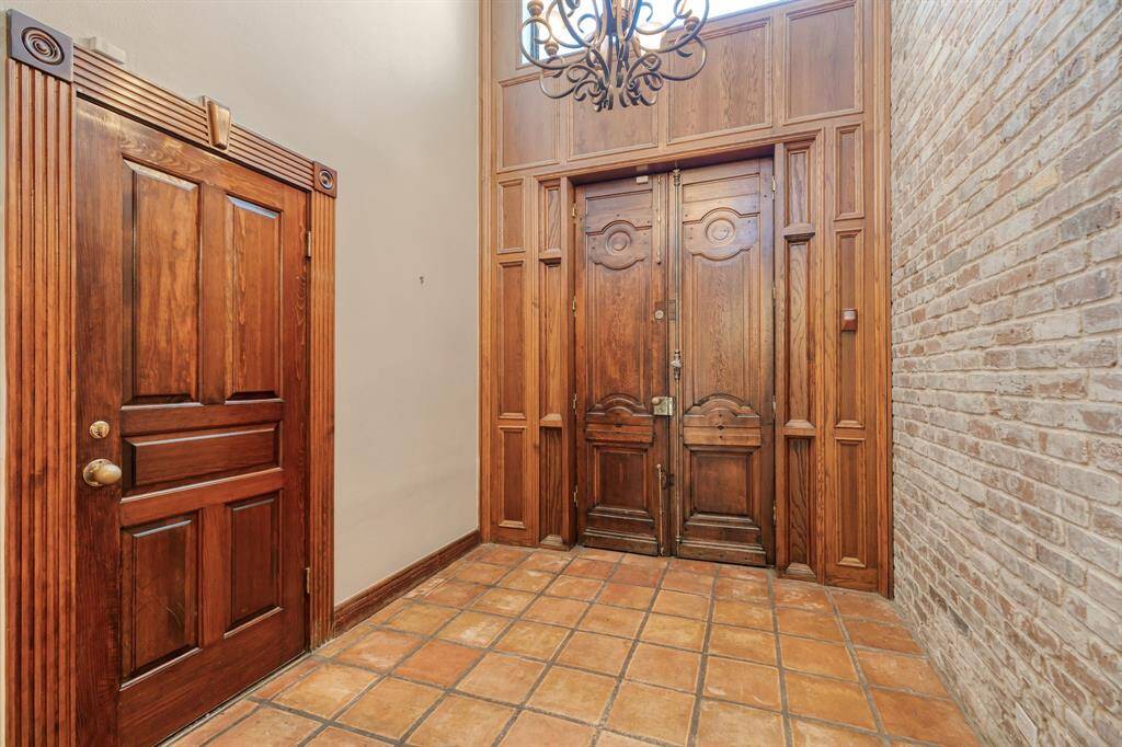 front door from the inside