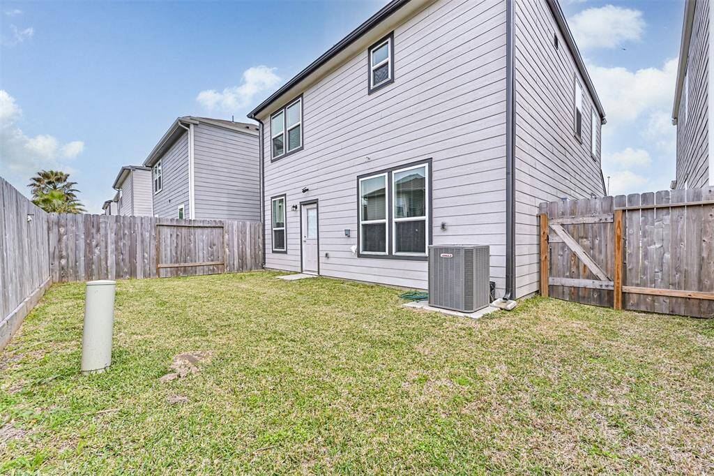 Another view of the backyard.