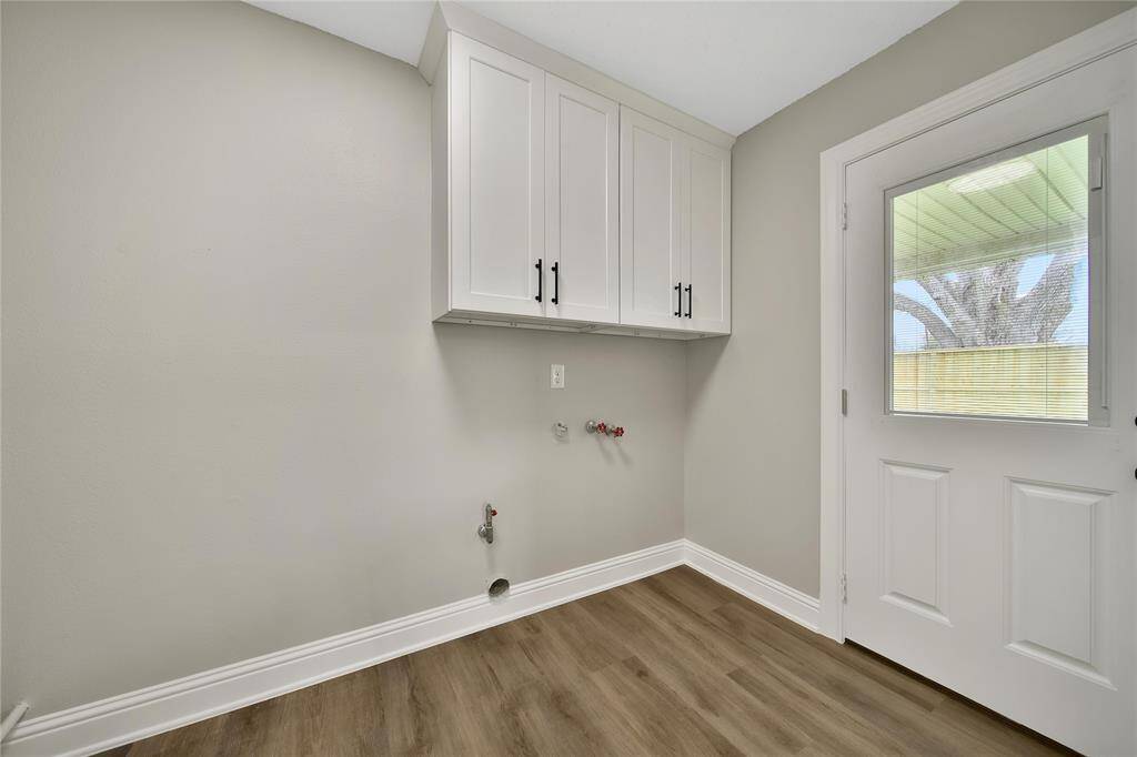 Utility room off of kitchen.