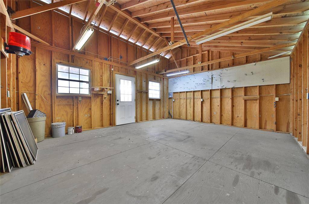 Interior of workshop.