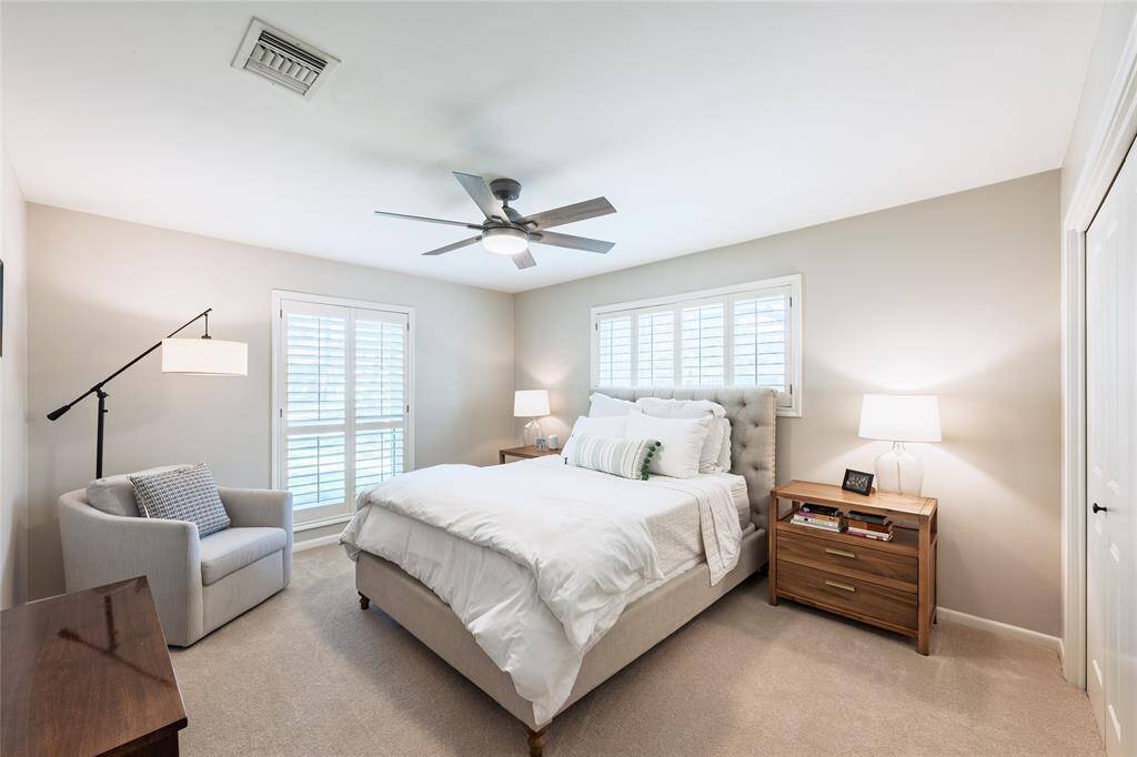 Generously sized secondary bedroom 1 is filled with natural light.