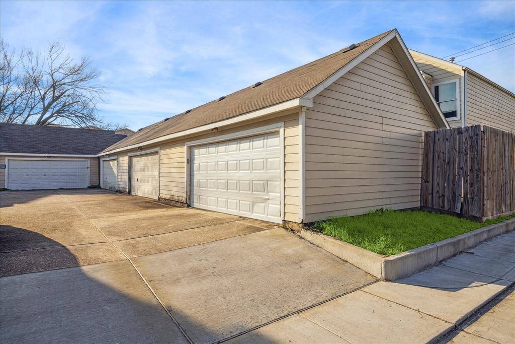 Garage is 2nd door on the right.