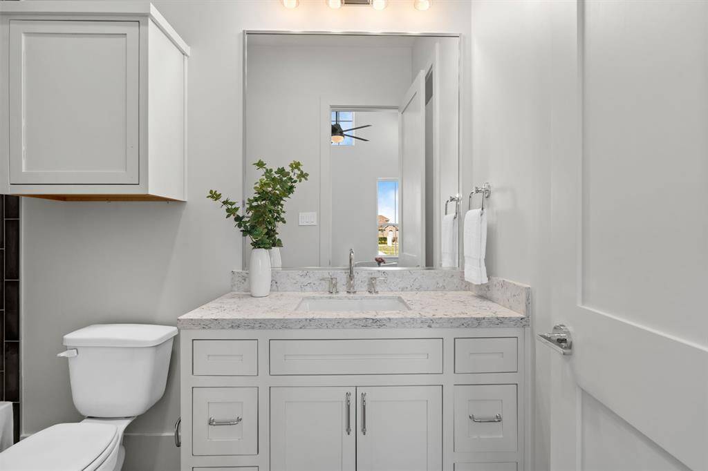 Secondary restroom