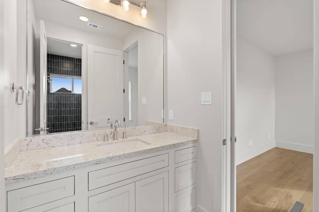 Secondary restroom