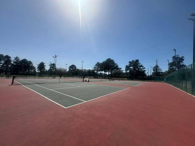 Tennis courts available too