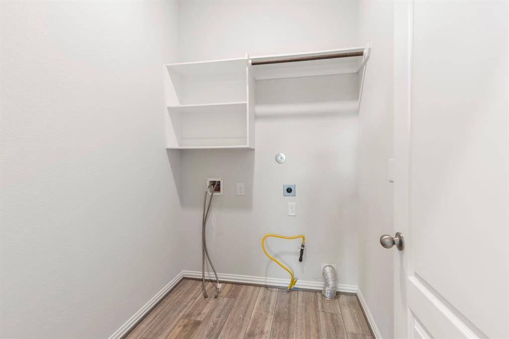 Utility room inside of the home.