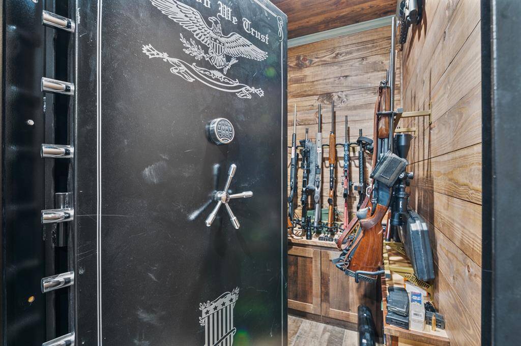 Gun Safe Room- Primary Closet