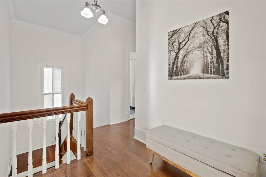 Second floor landing.