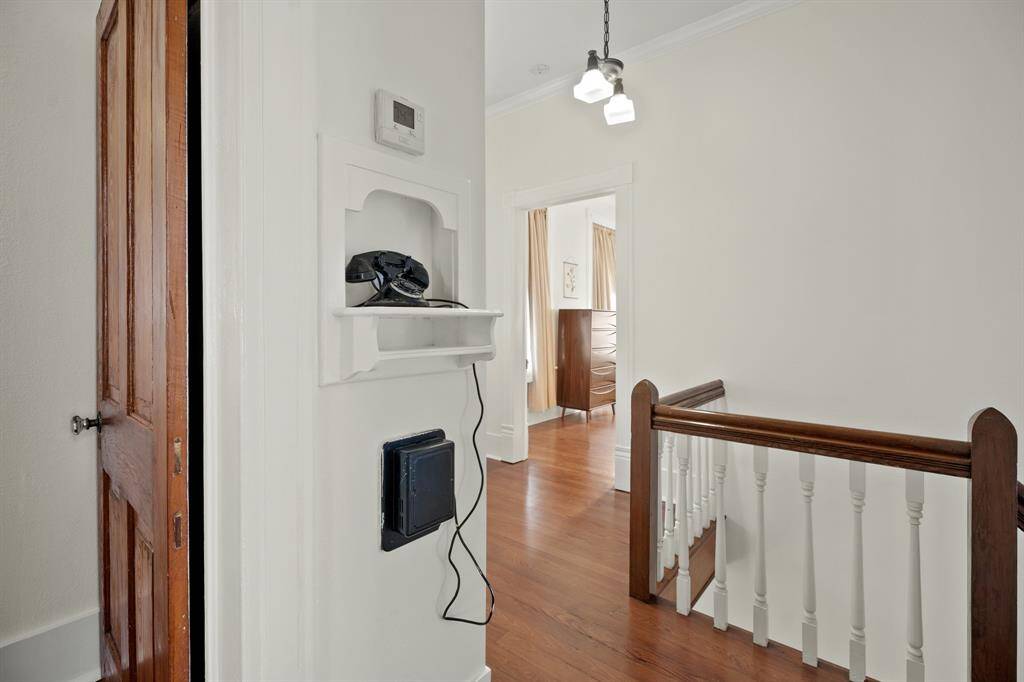 Second floor landing.