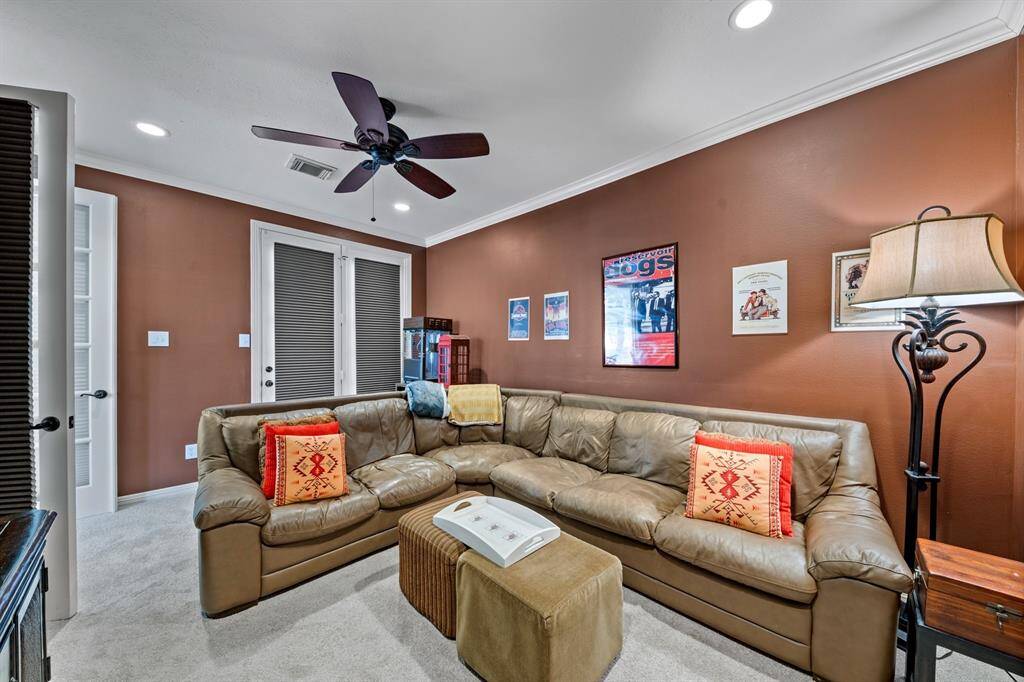 Don't really need a media room? Consider this your ultimate FLEX room with so many possibilities!