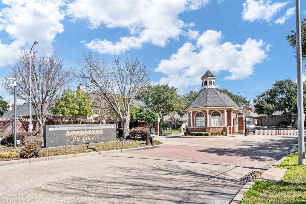 The Courts, a small, gated community known for its security and the friendliness of its residents.