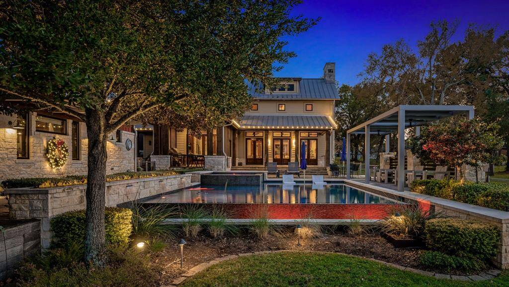 Inside or out, this home exudes a classic holiday spirit