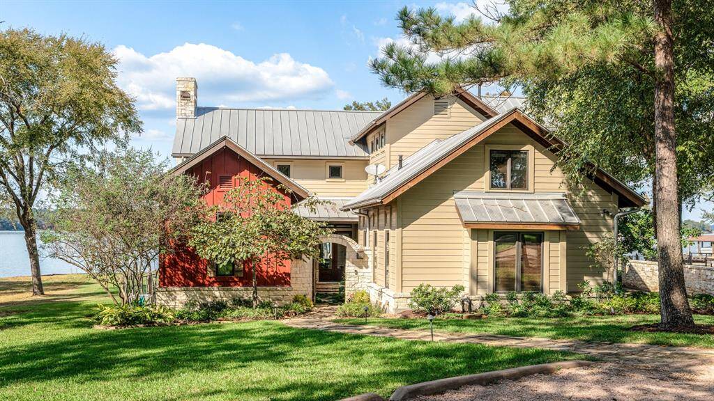 One is Welcomed to 16480 Hunters Trail on a private circular driveway making gatherings easy.