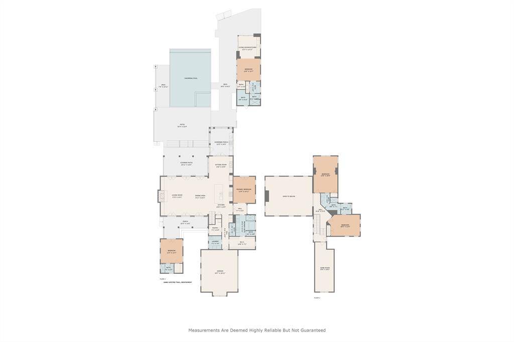 Floor plan. All dimensions should be confirmed by a 3rd party.