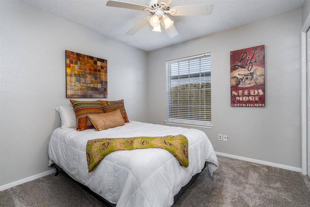 Both secondary bedrooms have ample space for furniture, and closets that do the job!