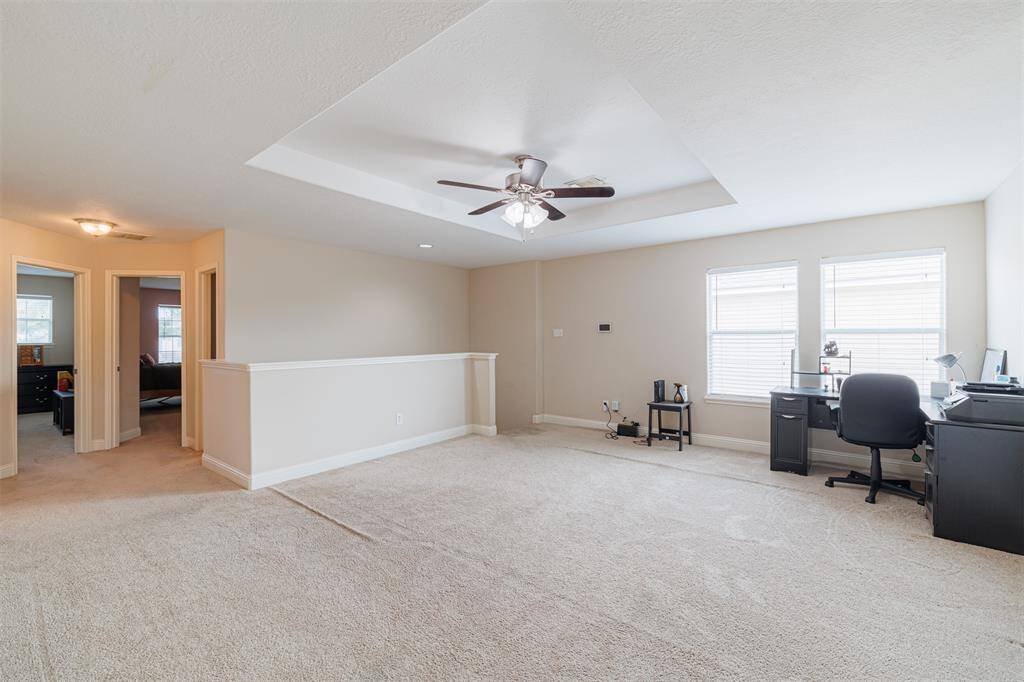 Another view of the game room.