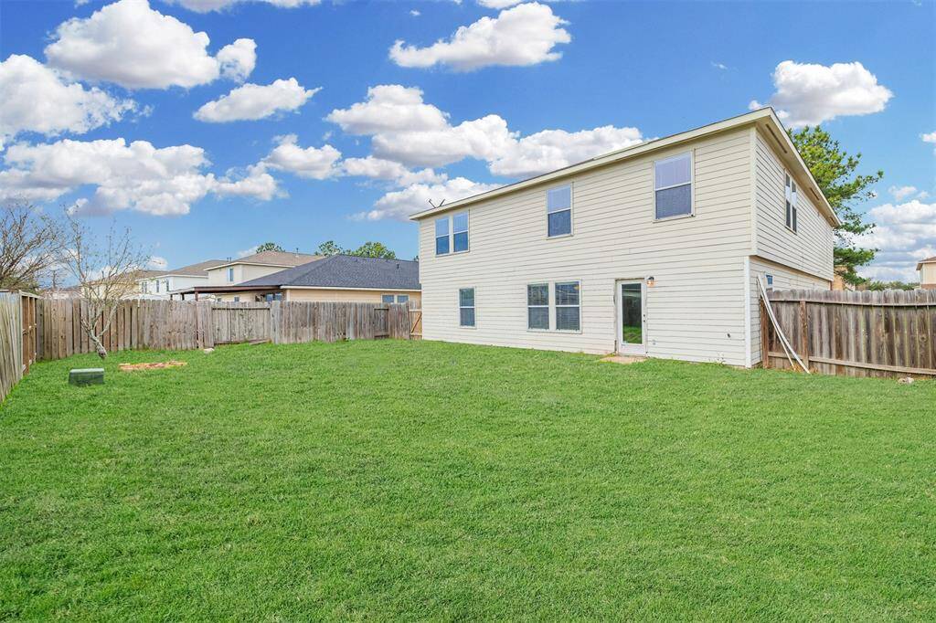 Back of the home.