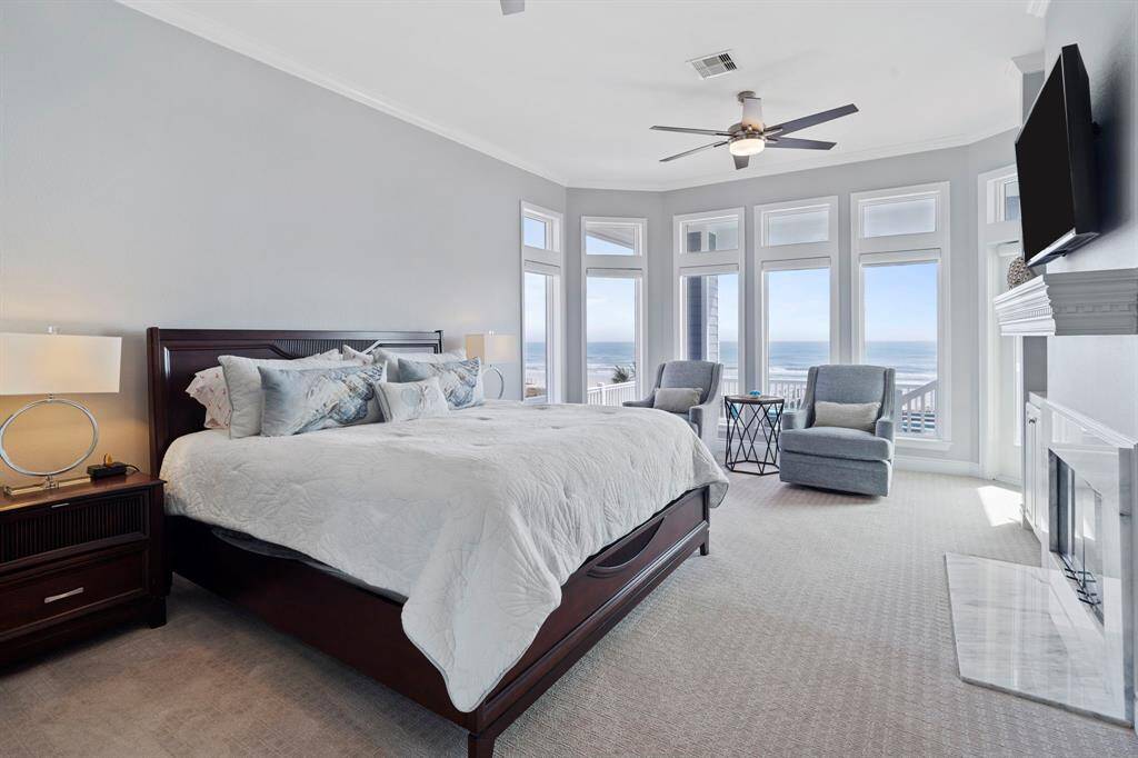 Step into the sanctuary of the primary bedroom located on the 3rd floor and access to deck.