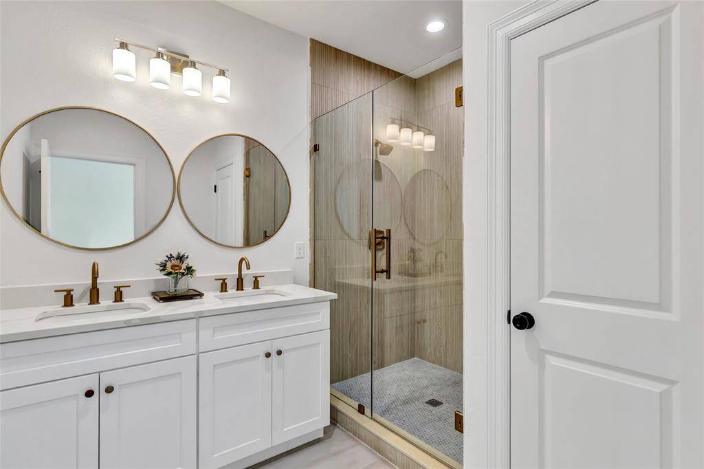 Spacious walk-in closet in the master bedroom, perfect for organizing and storing your wardrobe.