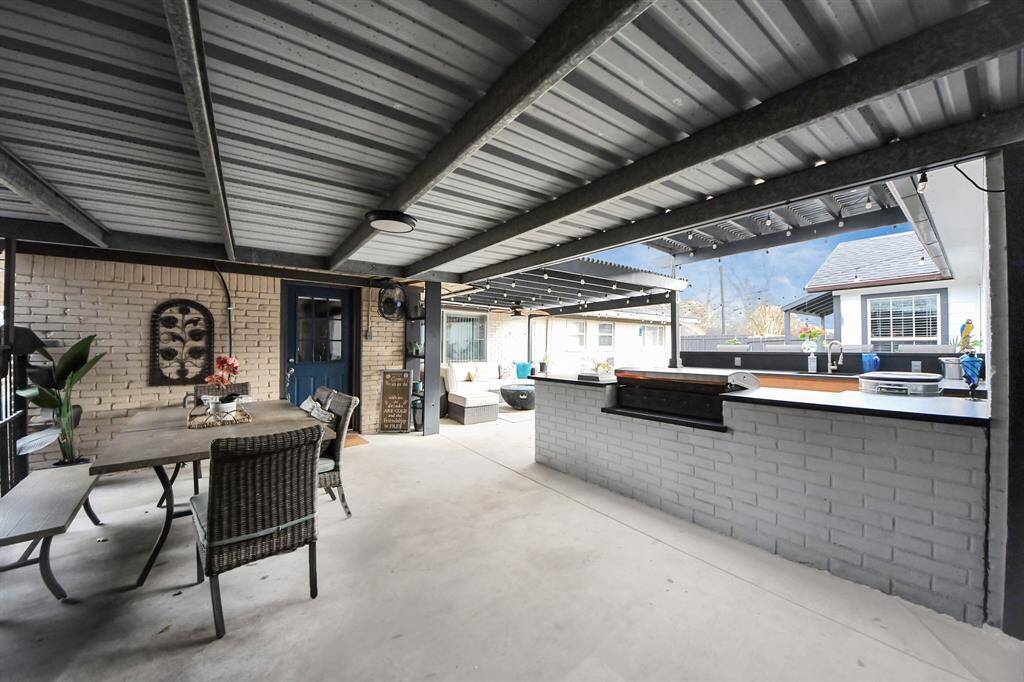Outdoor living area